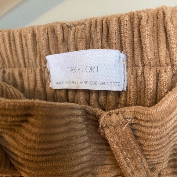 Oak and Fort Corduroy Skirt A-Line Brown Size S - Picture 4 of 4